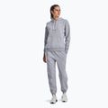 Under Armour Essential Fleece Joggers mod grey light heather/white γυναικείο παντελόνι προπόνησης 2