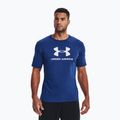 Ανδρικό μπλουζάκι προπόνησης Under Armour Sportstyle Logo SS μπλε 1329590-471