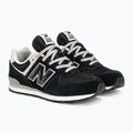 New Balance GC574 μαύρο NBGC574EVB παιδικά παπούτσια 4