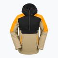 Ανδρικό μπουφάν snowboard Volcom Brighton Pullover χρυσό 8