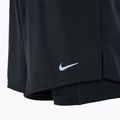 Γυναικείο σορτς τρεξίματος Nike One Dri-FIT 2IN1 μαύρο/ασημί αντανακλαστικό 3