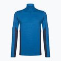 Ανδρικό θερμικό μπλουζάκι Smartwool Merino Sport 1/4 Zip μπλε SW011538K89