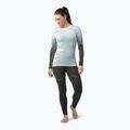 Γυναικείο θερμικό μπλουζάκι Smartwool Intraknit Thermal Merino Base Layer Pattern Crew τυρκουάζ SW016412J21 2