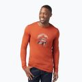 Ανδρικό Smartwool Snowcat Trek Graphic T-shirt καφέ SW016683J33