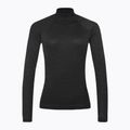 Γυναικείο Smartwool Thermal Merino Rib Turtleneck T-shirt μαύρο SW016690010