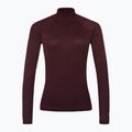 Γυναικείο Smartwool Thermal Merino Rib Turtleneck T-shirt μοβ SW016690K40