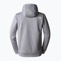 Ανδρικό φούτερ The North Face Reaxion Fleece P/O Hoodie tnf light grey heather/ asphalt grey 5