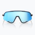 Γυαλιά ηλίου 100% Slendale matte black/hiper blue multilayer mirror 2