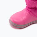 Παιδικές μπότες χιονιού Crocs Winter Puff Kids electric pink/light grey 7