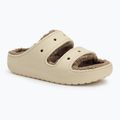 Crocs Classic Cozzzy Sandal οστό/μανιτάρι σαγιονάρες