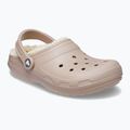 Crocs Classic Clog με επένδυση μανιτάρι/κόκαλο σαγιονάρες 9