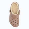 Crocs Classic Clog με επένδυση μανιτάρι/κόκαλο σαγιονάρες 6