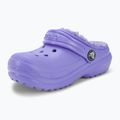 Παιδικές παντόφλες Crocs Classic Lined digital violet 8