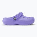 Παιδικές παντόφλες Crocs Classic Lined digital violet 3