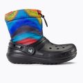 Παιδικές μπότες χιονιού Crocs Classic Lined Spray Dye Boot Kids black/multi 2