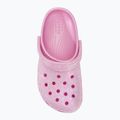 Παιδικές παντόφλες Crocs Classic Glitter Clog flamingo 6