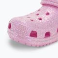 Παιδικές παντόφλες Crocs Classic Glitter Clog flamingo 8