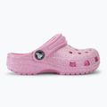 Παιδικές παντόφλες Crocs Classic Glitter Clog T flamingo 3