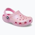 Παιδικές παντόφλες Crocs Classic Glitter Clog T flamingo 9