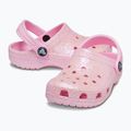 Παιδικές παντόφλες Crocs Classic Glitter Clog T flamingo 11