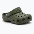 Παιδικές παντόφλες Crocs Classic Clog Toddler army green