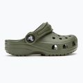 Παιδικές παντόφλες Crocs Classic Clog Toddler army green 3