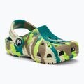 Παιδικές παντόφλες Crocs Classic Marbled Clog T limeade/multi 2