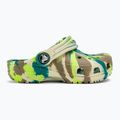 Παιδικές παντόφλες Crocs Classic Marbled Clog T limeade/multi 3