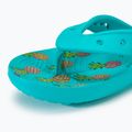 Crocs Baya II Graphic Flip digital aqua/multi σαγιονάρες για γυναίκες 7