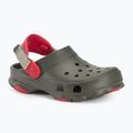 Crocs All Terrain Kids σαγιονάρες σε λαδί χρώμα 2