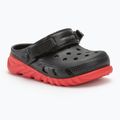 Παιδικές παντόφλες Crocs Duet Max II Clog Toddler black/varsity red