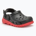 Παιδικές παντόφλες Crocs Duet Max II Clog Toddler black/varsity red 2