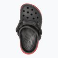 Παιδικές παντόφλες Crocs Duet Max II Clog Toddler black/varsity red 6