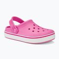 Crocs Crocband Clean Off Court Clog taffy ροζ παιδικά σανδάλια 2