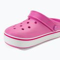 Crocs Crocband Clean Off Court Clog taffy ροζ παιδικά σανδάλια 8