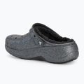 Γυναικείες παντόφλες Crocs Baya Platform Lined Glitter Clog black giltter 4