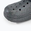 Γυναικείες παντόφλες Crocs Baya Platform Lined Glitter Clog black giltter 8