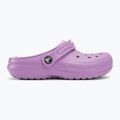 Παιδικές παντόφλες Crocs Classic Lined orchid 3