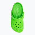 Παιδικές παντόφλες Crocs Classic Neon Highlighter Clog Kids green slime 6