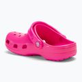 Παιδικές παντόφλες Crocs Classic Neon Highlighter Clog pink crush 4