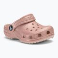 Παιδικές παντόφλες Crocs Classic Glitter Clog Toddler quartz glitter