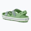 Crocs Crocband Cruiser Παιδικά σανδάλια ανοιχτό πράσινο/σκονισμένο πράσινο 3