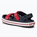 Crocs Crocband Cruiser Παιδικά Σανδάλια 209423 navy/varsity red 3