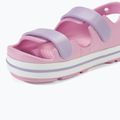 Crocs Crocband Cruiser Παιδικά σανδάλια μπαλαρίνα/λαβέντα 7