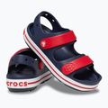 Crocs Crocband Cruiser Παιδικά σανδάλια navy/varsity red 10