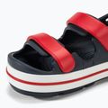 Crocs Crocband Cruiser Παιδικά σανδάλια navy/varsity red 7