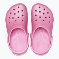 Crocs Classic Glitter Clog Παιδικές σαγιονάρες ροζ τουίντ glitter 4