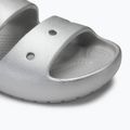 Παντόφλες Crocs Classic Metallic Sandal V2 silver 7