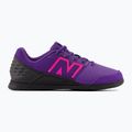 New Balance Audazo V6 Command IN παιδικά ποδοσφαιρικά παπούτσια μωβ 11