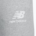 New Balance Essentials Stacked Logo Γαλλικό γκρι ανδρικό παντελόνι προπόνησης MP31539AG 7